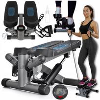 Stepperis su LCD ekranu ir espanderiais TORSION, 2-in-1 treniruoklis