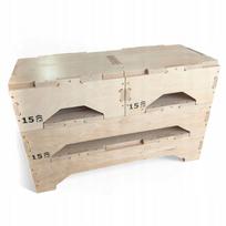 Aerobikos step treniruoklis, 4 pakopos