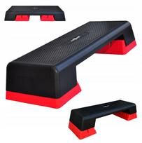 Aerobinis laiptelis Step Fitness, 3 aukščių, neslystančiu paviršiumi, Just7Gym