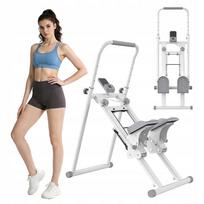 Sulankstomas steperis su LCD ekranu, reguliuojamas, iki 100 kg, namų treniruotėms