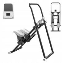 Sulankstomas namų steperis su LCD ekranu, tinka iki 100 kg, ūgiui iki 180 cm