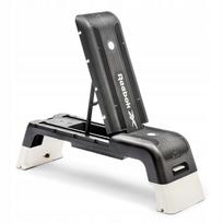 Reguliuojamas suoliukas ir steperis Reebok Deck, baltas