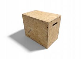 Treniruočių šuolių dėžė 30x40x50 cm, OSB