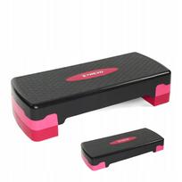 Aerobikos platforma XTREXO TXO-B4W008, pilka, 68 x 28 x 15 cm, reguliuojamas aukštis