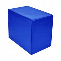 Pliometrinė dėžė UNDERFIT, 50x40x30 cm, mėlyna, iki 200 kg