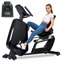 Horizontali treniruoklio dviratis SIGMA, elektromagnetinis, iki 150 kg