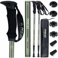 Žygio lazdos NORDIC WALKING, 65–135 cm, 2 vnt.