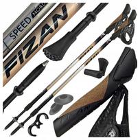 Žygio lazdos Fizan SPEED, 75–125 cm, smėlio spalvos