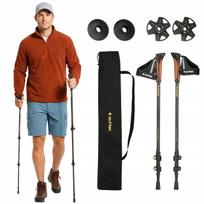 Šiaurietiško ėjimo lazdos OUTTEC, su nuimamais antgaliais