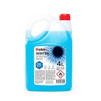Žieminis auto stiklų ploviklis BOKER -25 C / 4L su piltuve