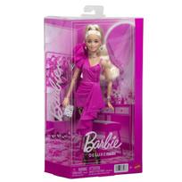BARBIE DELUXE FASHIONISTAS mados lėlė rožine suknele 29 cm