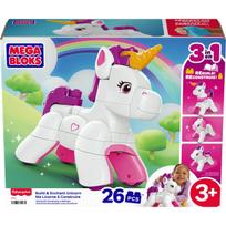 MEGA BLOKS BUILD AND ENCHANT 3 in 1 vienaragio konstruktorius