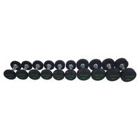 Hantelių rinkinys TUNTURI PU Pro 2-12kg (10vnt, 132kg)