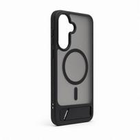 Evelatus Samsung Galaxy A37 / A36 Rubber Coated MagSafe With Stand Case Black