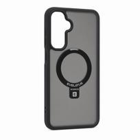 Evelatus Samsung Galaxy A17 4G / A17 5G Shield Case With MagSafe & Stand Matte Ring Black