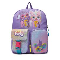 Mokyklinė kuprinė Furby, violetinė, mergaitėms