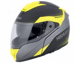 Motociklo šalmas NISHUA NFX-3 su turistine blendė, Pinlock, dydis S