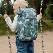 Vaikiška ergonomiška kuprinė Clasic Mini, dinozauro rašto, darželiui