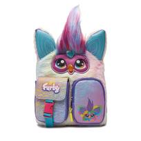 Mergaitiška mokyklinė kuprinė Furby, violetinė