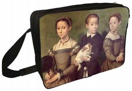 Pečių rankinė „Trys vaikai su šunimi“, Sofonisba Anguissola