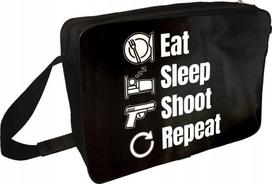 Pečių krepšys fotografui Eat Sleep Shoot Repeat
