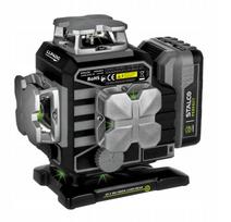 Kryžminis matavimo lazeris 4D LLP4DG žalias STALCO PERFECT S058598012