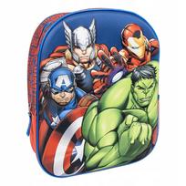Vaikiška darželio kuprinė HULK Avengers Initial 3D, vieno skyriaus