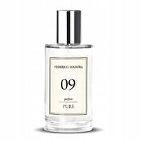 Moterų parfumuotas vanduo FM 09 Pure 20% 50ml, rytietiškas, su vijokliais, migdolais, jazminais, muskusas