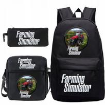 Mokyklinis rinkinys: FARMING SIMULATOR kuprinė ir penalas