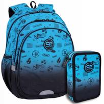 Mokyklinis rinkinys berniukui 1–3 klasei: Coolpack Gamer kuprinė ir penalas