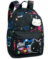 Kuprinė vaikams Hello Kitty, juoda, neoninė, Coolpack F026034