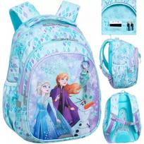 Mokyklinė kuprinė 1–3 kl. mergaitėms Disney Frozen su Anna ir Elsa