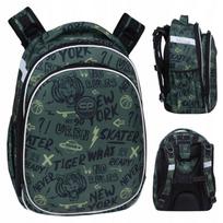 Mokyklinė kuprinė COOLPACK TURTLE, jaunimui, su paminkštinimu, "Tiger