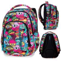 Mokyklinė kuprinė COOLPACK, 19 l, 2 skyrių, pradinių klasių vaikams, šviesi su metalinėmis akutėmis