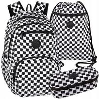 Kuprinės, penalio ir maišelio rinkinys Coolpack Grille, 3 dalių, 4–8 klasei