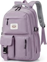Moteriška kuprinė FIORETTO 25L, 14" nešiojamam kompiuteriui, violetinė, M dydis