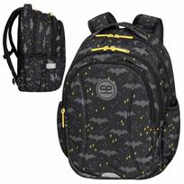 Mokyklinė kuprinė COOLPACK JOY S, 3 skyriai, atšvaitai, juoda, 21 l