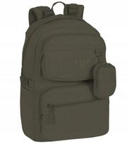 Mokyklinė kuprinė Coolpack Lark Olive su talpia nešiojamojo kompiuterio kišene