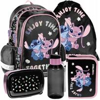 Mokyklinė kuprinė mergaitėms Stitch, 1–6 klasėms