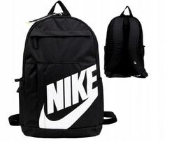 Mokyklinė kuprinė Nike, juoda, 21 l, kelių skyrių