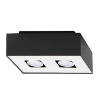 Sollux Lighting lubinis šviestuvas Mono 2, juodas
