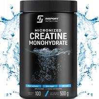 Kreatino monohidratas 500g, mikronizuotas, INSPORT