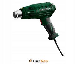 Karšto oro pūtiklis PARKSIDE PHLGB 2000 A1, 2000 W, 230 V, iki 550 °C, su 3 antgaliais