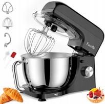 Virtuvinis kombainas Facelle 1300 W, planetarinis mikseris 5,5 l, juodas