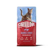 CARNILOVE ACTIVE CAT SALMON&TURKEY STERILISED 6kg