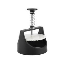 Spring Loaded Burger Press Non Stick Quick Press Hamburger Patty Maker Durable Easy Clean Burger Meat Maker Homemade Beefburger oranžinė