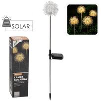 Saulės lempa „Kiaulpienė“ – LED, šiltai balta šviesa, 68 cm