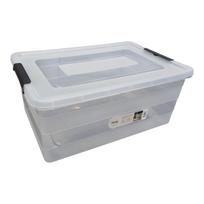 Plastikinė dėžė su dangčiu 40 L (59×39×25 cm)