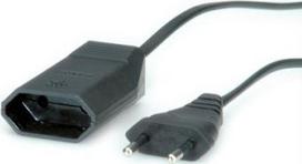 Bachmann prailgintuvas Euro 230v/2.5a, juodas, 3m