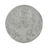 Stiklinė dekoracija „Burbulų gaublys“ – 9×9 cm